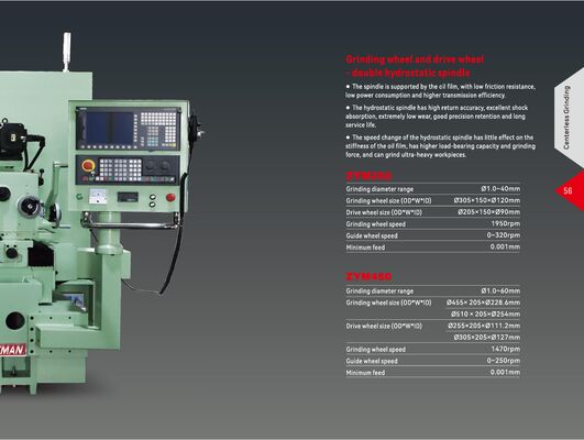 FX-24CNC Hotman Sistema pratico di macinazione senza centro CNC